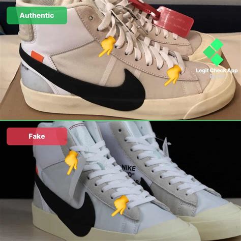 nike blazer off white real vs fake|nike blazer off white scam.